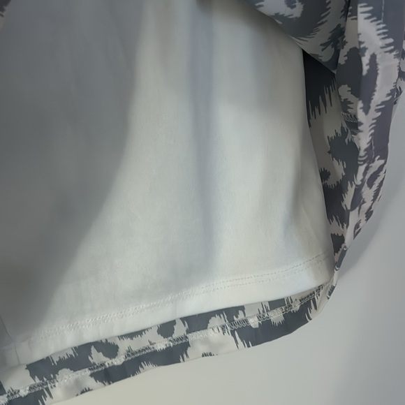 Lulus Give me a Print dress in Slate, Medium - Picture 9 of 10